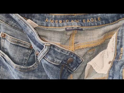 how to spot fake american eagle clothes|american eagle denim pattern.